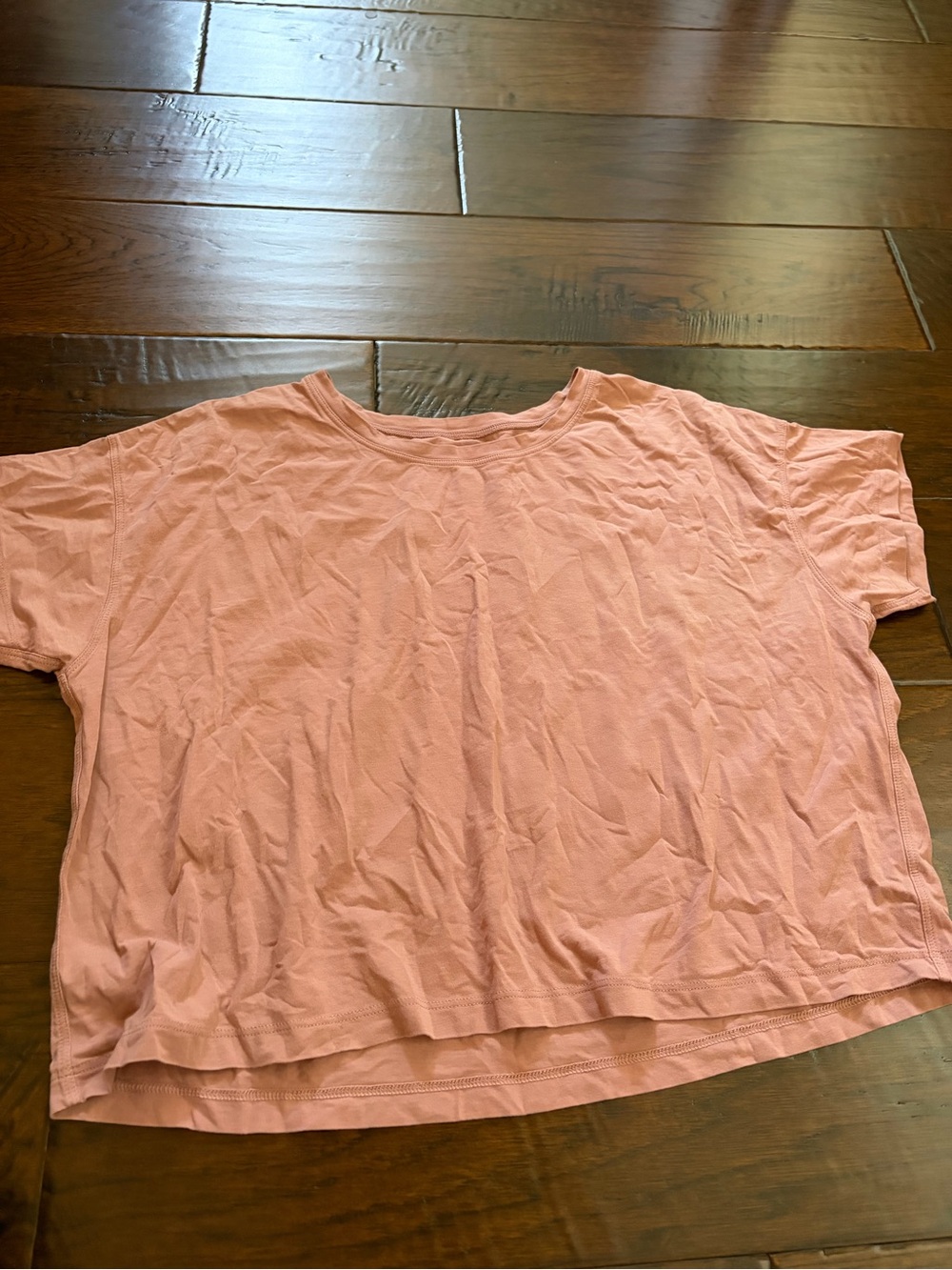 lululemon athletica Blush Pink Short-Sleeve Boxy Tee